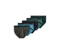 Jockey Men's Underwear Lightweight Cotton Blend Brief - 5 Pack, Jungle Cove, L