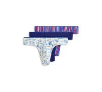 Jockey Men's Underwear True Style Thong - 3 Pack, Majestic Camp, M