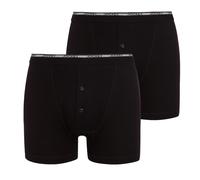 Jockey Modern Classic Y-Front Boxer Trunk 2 Pack - Black