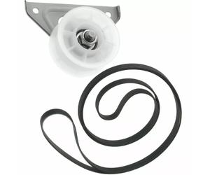 JOCKEY PULLEY AND BELT 6PHE1991 KIT FITS WHIRLPOOL,HOTPOINT,INDESIT TUMBLE DRYER