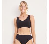 Jockey Seam Free Back Smoothing Tank Bralette BLACK LARGE