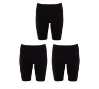 Jockey Skimmies Slipshort 3 Pack BLACK 2XL