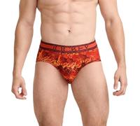 Jockey Sport Men's Underwear Stability Pouch Microfiber Brief, Washed Slate, L