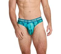 Jockey Sport Men's Underwear Stability Pouch Microfiber Thong, Elemental Glaze, L