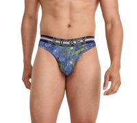 Jockey Sport Men's Underwear Stability Pouch Microfiber Thong, Foaming, L