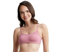 Jockey Ss12 Women'S Wirefree Non Padded Super Combed Cotton Elastane Stretch Full Coverage Beginners Bra With Adjustable Straps_Heather Rose_32B
