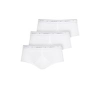 Jockey UK Classic Cotton Rib Y-Front Brief 3Pack, White/White/White, 36 Waist