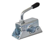 Jockey Wheel Clamp For 42mm Diameter Tubes Trailer Stand Mount (Bolt-On)