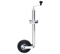 Jockey Wheel for Trailer with Split Clamp 48 mm Galvanised Steel Jack vidaXL