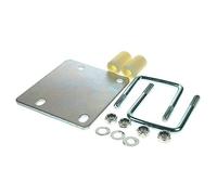 Jockey Wheel Mounting Bracket, Fixing kit, Universal, Erde, Daxara, No Drilling