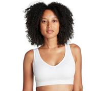Jockey Women's Back Smoothing Seamfree Bralette, White, 2XL