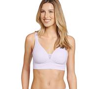 Jockey Women's Bra Forever Fit V-Neck Molded Cup Lace Bra, Hazy Violet, 3X
