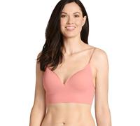 Jockey Women's Bra Natural Beauty Seamfree Molded Cup Bralette, Rose Wine, XX-Large plus