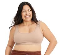 Jockey Women's Bra Organic Cotton Stretch Tank Strap Bralette, Light, M