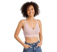 Jockey Women's Bra Light Lift Seamfree Bralette, Coral Mist, M