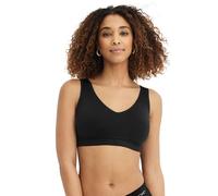 Jockey Women's Bras Molded Cup Seamfree Bralette, Black, XL
