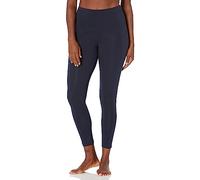 Jockey Women's Cotton Stretch Basic 7/8 Legging with Side Pocket, Dark Navy, S
