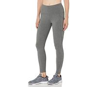 Jockey Women's Cotton Stretch Basic Ankle Legging with Side Pocket, Charcoal, S