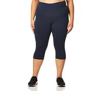 Jockey Women's Cotton Stretch Capri Judo Legging, Dark Navy, Large
