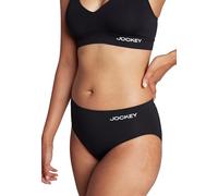 Jockey Women's Eco Seamfree Smooth Hipster, Black, 2XL