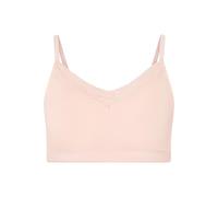 Jockey Women's Parisienne Soft Stretch Lace Microfiber Bralette, Peach Ice, M