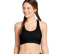 Jockey Women's Removable Cup Seamless Bra, Deep Black, S