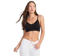 Jockey Women's Seamfree Stretch Cami Strap Bralette - 2 Pack, Black, L