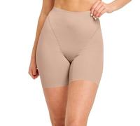 Jockey Women's Shapewear Skimmies Tummy Smoothing Mid-Thigh Short, Light, XL
