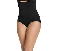 Jockey Women's Shapewear Slimmers Breathe High Rise Brief, Black, L
