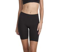 Jockey Women's Skimmies Seamfree Ultralight Smoothing Mid-Thigh Slipshort, Black, XL