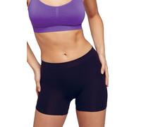 Jockey® Women's Skimmies® Short Length Slipshort, Black, 2XL