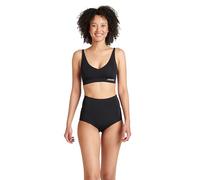 Jockey Women's Tummy Smoothing Brief - 3 Pack, Black, L