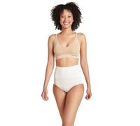 Jockey Women's Tummy Smoothing Brief - 3 Pack, Light/Ivory/Light, 2XL