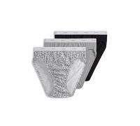 Jockey Women's Underwear 100% Cotton Classic French Cut - 3 Pack, Black Petals, 9 Plus