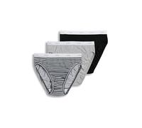 Jockey Women's Underwear Classic French Cut - 3 Pack 8 Simple Stripe