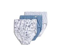 Jockey Women's Underwear Elance Brief - 3 Pack, Fresh Coast/Montauk Stripe/Paisley Floral, 5