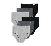 Jockey Women's Underwear Elance French Cut - 3 5 Grey Heather/Charcoal Heather/Black