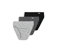 Jockey Women's Underwear Elance French Cut - 3 Pack, Grey Heather, 7