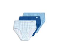 Jockey Women's Underwear Elance Hipster - 3 Pack, Blue Stardust/Boardwalk Stripe/Marina Blue, 7
