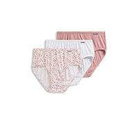 Jockey Women's Underwear Elance Hipster - 3 Pack, Diamond White/Prim Floral/Earth Rose, 7, Diamond White/Prim Floral/Earth Rose, 7