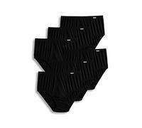 Jockey Women's Underwear Plus Size Elance Brief - 6 Pack, Black, 8