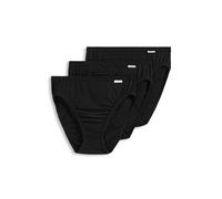 Jockey Women's Underwear Plus Size Elance French Cut - 3 Pack, black, 11