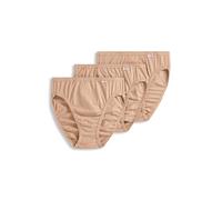 Jockey Women's Underwear Plus Size Elance French Cut - 3 Pack, Light, 6
