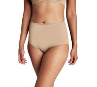 Jockey Women's Worry Free Brief, Rugby Tan, 3XL