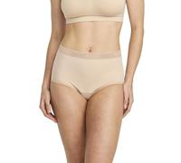 Jockey Women's Worry Free Microfiber Moderate Absorbency Brief, Rugby Tan, S