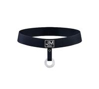JOCKMAIL Men Cotton Briefs Boxers Circumcision Underwear with Jock Belt Bullets Separated Ring Post Vasectom Men trunk Shorts, 262-black, M