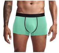 JOCKMAIL Mens Boxer Shorts Modal Soft Mens Underwear Micro Separate Pouches Dual Pouch Trunks with Fly Therapy Health Care Trunks Boxer Briefs