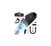 JOCOSA Handheld Vacuum Cleaner Portable Rechargeable with Washable HEPA Filter, Cordless Car Vacuum Cleaner Powerful for Home Carpet Stairs Pet Hair, Mini Hoover Car Hoovers Lightweight (Black)