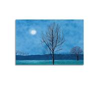 jocrynsi David Hockney Vintage Abstract Wall Art Beige Posters Aesthetic Canvas Wall Art Print Home Decor for Bedroom Living Room12x18inch(30x45cm) Unframe-style