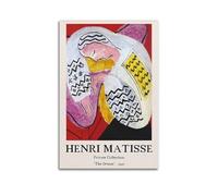 jocrynsi Henri Matisse Wall Art Beige Posters Aesthetic Canvas Wall Art Print Home Decor for Bedroom Living Room20x30inch(50x75cm) Unframe-style